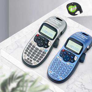 무 잉크 라벨 프린터 Dymo LT100H 휴대용 Dymo 라벨 메이커 기계 LT-100H 10PK 라벨 카세트 자체 접착 스티커 91201