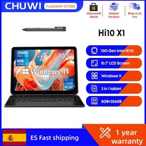 CHUWI Hi10 X1 Intel N150 2 IN 1 Windows 태블릿 노트북 UHD 그래픽 10.1 