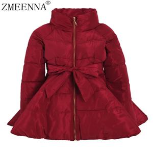 ZMEENNA 레드 밴디지 활 캐주얼 코튼 패딩 코트, 긴팔, 루즈핏, 여성 파카, 패션 타이드, 가을, 겨울, 2024, ZM548