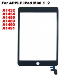 iPad Mini 1 2 Mini1 Mini2 A1432 A1454 A1455 A1489 A1490 A1491 터치 스크린 디지타이저 IC 칩 커넥터 플렉스 용 LCD 터치 패널