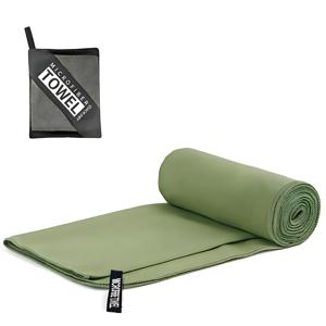 속건성 극세사 캠핑 타월 슈퍼 흡수성 체육관/수영 타월 40x80cm 경량 스포츠/해변/여행 타월