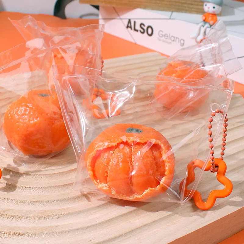 오렌지 딸기 레몬 과일 스트레스 릴리프 Squishy 장난감 천천히 상승 Antistress 장난감 어린이 성인 선물 짜기 Fidget 장난감 ﻿