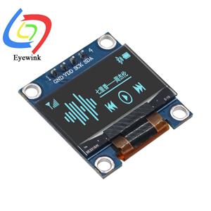 Arduino용 0.96 인치 OLED 디스플레이 화면 SSD1315 SSD1306 I2C IIC SPI 직렬 128X64 LCD 4 핀