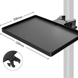 삼각대 가발 스탠드와 함께 사용하기위한 다기능 헤어 트레이 헤어 가발 도구 배치 크로 셰 뜨개질 헤어 클립 가위 빗 카드 트레이