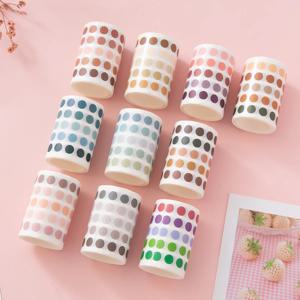 60mm * 3m 신선한 다채로운 그라디언트 도트 Washi 테이프 Scrapbooking DIY 마스킹 테이프 편지지 스티커 사진 일기 저널