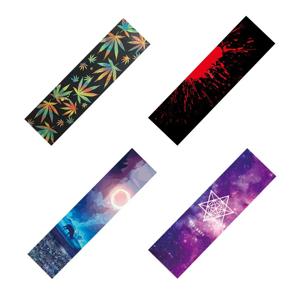 더블 로커 방수 자체 접착 그립 테이프 스케이트 보드 사포 스케이트 보드 데크 스티커 전기 스쿠터