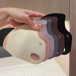 여름 빨 수있는 재사용 가능한 페이스 마스크 남여 야외 여행 보호 편안한 페이스 마스크 솔리드 컬러 선 스크린 마스크 선물