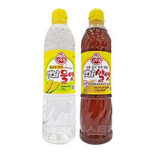 오뚜기 옛날 물엿 1.2kg + 쌀엿 1.2kg 세트