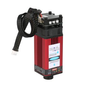 레이저 모듈 450nm 조각 레이저 헤드 조정 가능한 길이 레이저 조각 기계 CNC 라우터 용 고정밀 조각