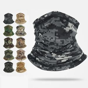 사이클링 목 각반 봄 여름 남성 여성 위장 캠핑 선 스크린 스카프 야외 스포츠 탄성 통기성 여행 마스크