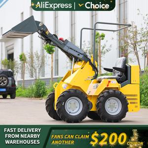 【기간 한정 특가】화이이 스키드 스티어 로더, 소형 휠 로더, 빠른 배송, 1년 보증, 맞춤 제작 지원