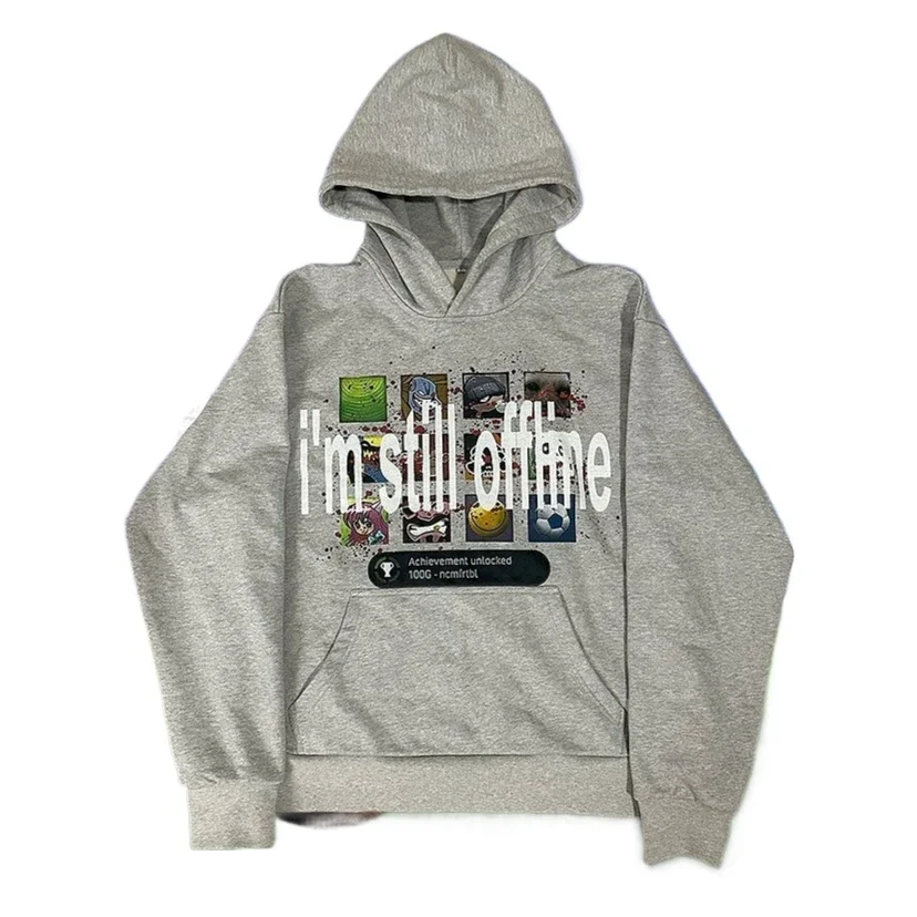 하라주쿠 트렌디 스포츠웨어 핑크 3DS 후드 여성 남성 streetwear 테이프 마크 핫 판매 스웨터 지퍼 업 후드 Y2k 탑스