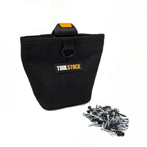 TOOLSTACK 네일 파우치 대용량 내구성 허리 가방 네일 및 나사 툴킷 방수 다기능 도구 패키지
