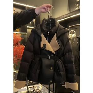 2025 겨울 여성 의류 디자인 슬림 허리 코트 코튼 패딩 여성 신상 패션 조커 재킷 따뜻한 겨울옷