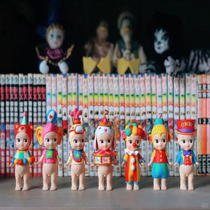 새로운 제품 재고 있음 천사 서커스 시리즈 수제 블라인드 박스 귀여운 데스크탑 장식품 어린이 생일 선물을위한 완벽한 선물