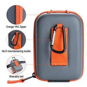 골프 가방 골프 거리 측정기 주최자 휴대용 골프 PU 레이저 거리 측정기 주머니 악기 충격 방지 골프 휴대용 허리 팩