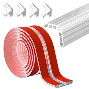 투명 자동 접착식 모서리 보호대, 부드러운 캐비닛 테이블 가장자리 보호, 눈에 보이지 않는 충돌 방지 아기 안전 장치