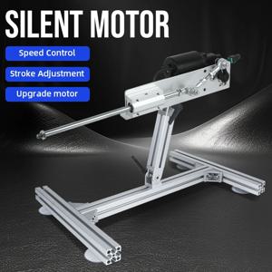 속도 컨트롤러가 있는 DC24V 왕복 사이클 선형 모터 기어 조정 가능한 텔레스코픽 DIY 무소음 모터 쉬운 설치