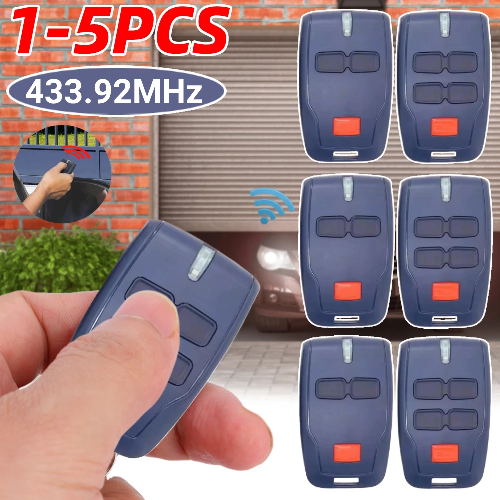433.92MHz BFT 롤링 코드 게이트 차고 리모컨 보안 롤링 코드 리모컨 자동차고 도어 오프너