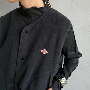 일본 스타일 가을 겨울 양면 플리스 조끼 심플 타일 레터 따뜻한 여성 패션 폴리에스터 섬유