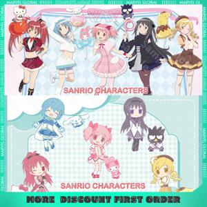 마법소녀 마도카 마기카 아크릴 스탠드 애니메이션 주변기기 교코 스탠드 모델 고품질 데스크탑 디스플레이 장식품 팬 선물 장난감