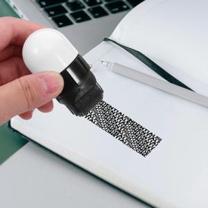 개인 정보 보호 및 우편 보안 주소 차단을 위한 2개 휴대용 도난 방지 스탬프 기밀 씰