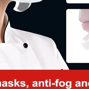 10/20/30Pcs 재사용 가능한 투명한 안개 방지 마스크 커버 플라스틱 오픈 페이스 가드 레스토랑 학교 플라스틱 안티 타액 입 방패