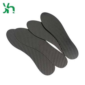 3K 트윌 매트 100% 카본 파이버 깔창-높은 아치 지지력, 가볍고 안정적, 달리기, 농구, 축구에 적합