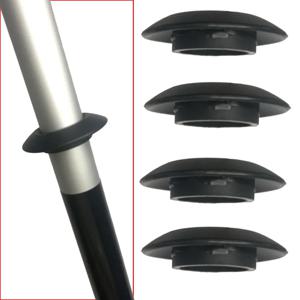 유니버설 카약 카누 뗏목 패들 노 드립 링 스플래시 가드 링 패들 액세서리 교체