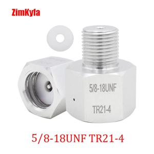 소다스트림 수족관 홈브루용 Co2 Tr21-4 스레드 병 어댑터, 암-수 5/8-18UNF 조절기
