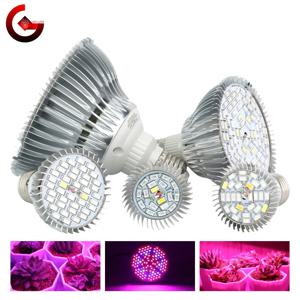 LED 성장 빛 전체 스펙트럼 E27 UV IR LED 실내 수경법 식물 빛에 대 한 전구 성장 AC85-265V 110V 220V Led 성장 램프
