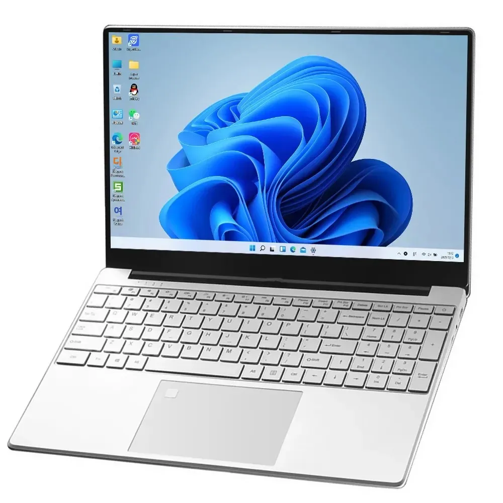 15.6인치 IPS 화면, 16GB RAM, 인텔 11세대 N5095 비즈니스 넷북, 윈도우 10/11 Pro, 게이밍/오피스 노트북 PC (휴대용)