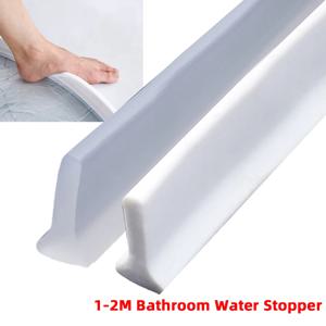 1-2M 욕실 워터 스토퍼 실리콘 유지 스트립 워터 샤워 댐 홍수 배리어 건식 및 습식 분리 차단기 액세서리