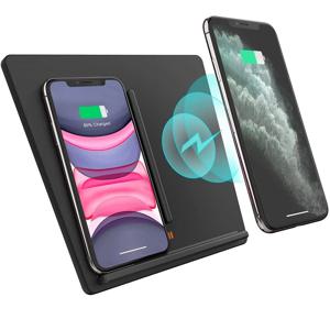 Tesla Model 3 용 10W 무선 충전기 2017 2018 2019 2020 액세서리, 듀얼 폰 충전 패드 자동차 센터 콘솔 인테리어