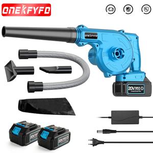 휴대용 전기 송풍기 및 흡입 휴대용 리프 컴퓨터 집진기 클리너 전동 공구, Makita 18V 배터리용, 2 in 1