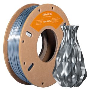Eryone 200G 울트라 실크 PLA 필라멘트 3D 인쇄 3D 필라멘트 1.75mm 3D 프린터 및 3D 펜, 1 롤 도매 빠른 배송