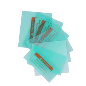 5pcs 용접 헬멧 렌즈 커버 자동 어두워지는 용접 마스크에 대 한 폴리 카보 네이트 투명 보호 플레이트 시트 필름