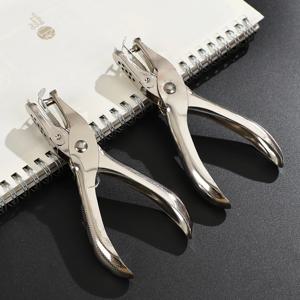 3mm/6mm 종이 단일 구멍 느슨한 잎 펀치 기계 종이 펀치 금속 구멍 펀처