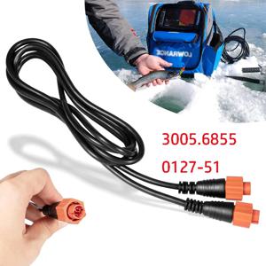 3005.6855,0127-51 보트 이더넷 케이블 6피트(1.8m) ETHEXT-6YL 대부분의 Lowrance 장치에 적합한 5핀 네트워크 케이블
