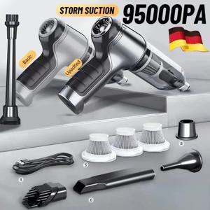 무선 자동차 진공 청소기 강력한 무선 청소기 흡입 휴대용 자동 진공 가정 및 자동차 이중 용도 MiniVacuum 청소기 기기