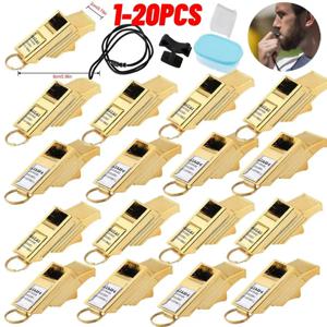 전문 심판 휘슬 축구 축구 훈련 장비, 스포츠 교사, 휴대용 밧줄 비상 호루라기, 1-20 개