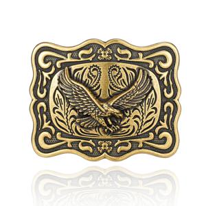 서양 카우보이 고대 벨트 버클, 세련되고 독특한 세련된 허리 액세서리, 남녀