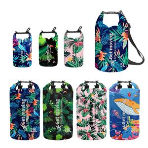 방수 플로팅 드라이 백 2/3/5/10/15/20/30L 드라이 자루 롤 탑 드라이 배낭 래프팅 보트 수영 카약 용 드라이 배낭