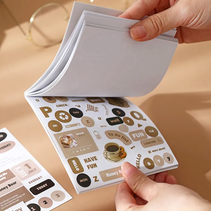 Journamm 20 Pcs 만화 콜라주 스티커 책 DIY 스크랩북 콜라주 정크 저널 빈티지 장식 문구 용품javascript: