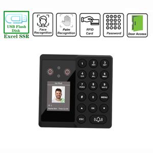 SSR 소프트웨어 없이 사용 가능한 얼굴 인식 출퇴근 기록기 직원 시간 관리 카드 도어락 출입 통제 시스템 장치