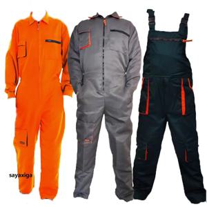 남성용 긴팔 작업복 작업복 지퍼 포켓 점프 슈트 점프 슈트 패션 노동 캐주얼 작업복 플러스 사이즈 S-4xl Dungarees
