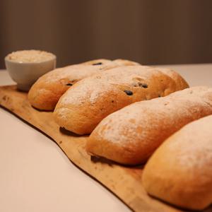 [선수빵] 쌀과 두유로 만든 비건 저당 고단백 치아바타 150g x 3개