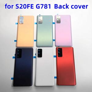 후면 커버 배터리 커버 케이스, 삼성 갤럭시 S20FE 5G SM-G7810 G781U G781E/DS G781B g781 후면 커버 수리 부품 문짝