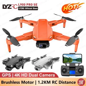 LYZRC L900 프로 SE 드론, 4K 전문 HD 듀얼 카메라, GPS 드론, 5G 와이파이, FPV 접이식 쿼드콥터, 브러시리스 모터, RC 헬리콥터