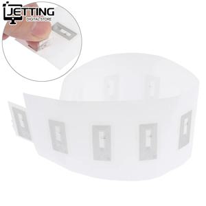 NFC 칩 Ntag213 스티커, 습식 인레이, 2x1cm, 13.56MHz RFID NTAG213 라벨 태그, 20x10mm, 10 개/100 개
